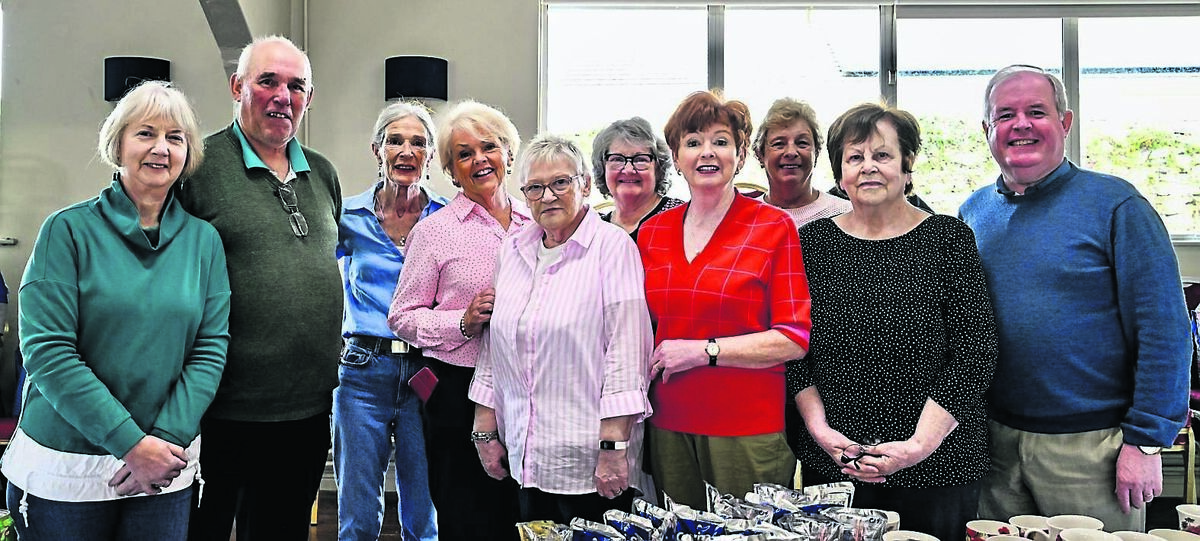 The Young at Heart volunteer team pictured at their annual kurling competition held at Douglas GAA Club hall. Also included is Cllr Terry Shannon, on right. The Young at Heart volunteer team pictured at their annual kurling competition held at Douglas GAA Club hall. Also included is Cllr Terry Shannon, on right.