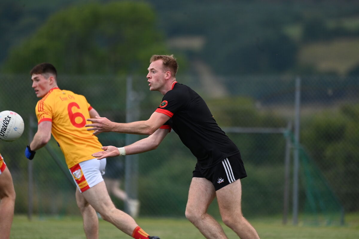 Luke Meade in action for Newcestown. Picture: Larry Cummins Luke Meade in action for Newcestown. Picture: Larry Cummins