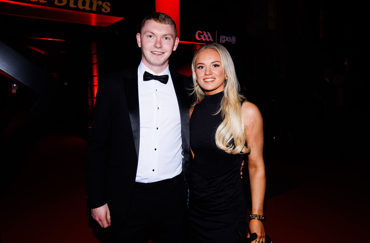 Cork’s Shane Barrett and Aisling O’Leary at the GAA/GPA PwC All-Stars. Picture: INPHO/Tom Maher Cork’s Shane Barrett and Aisling O’Leary at the GAA/GPA PwC All-Stars. Picture: INPHO/Tom Maher