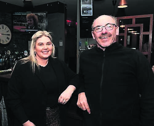 Laura Power and Conor Quinlan at Quinlan’s Bar, Blackpool, Cork. Picture: Larry Cummins
Laura Power and Conor Quinlan at Quinlan’s Bar, Blackpool, Cork. Picture: Larry Cummins