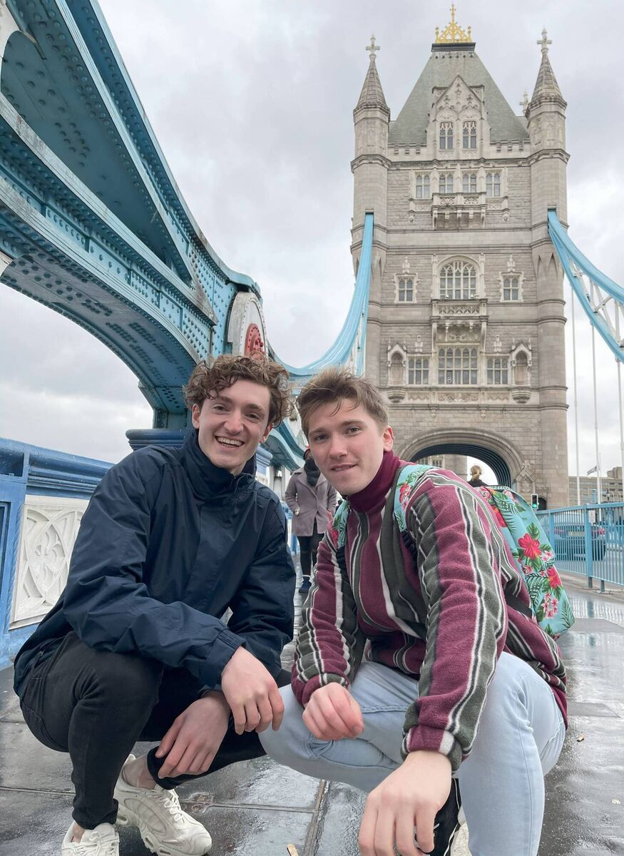 Rodni with Ronan Collins. Rodni says he visited all the key tourist sites in London when he first moved there. Rodni with Ronan Collins. Rodni says he visited all the key tourist sites in London when he first moved there.