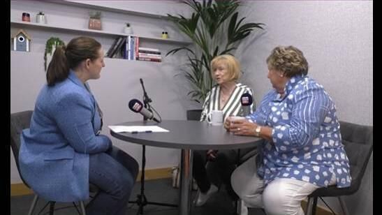 Mary Corcoran in studio with Irene Healy and Anne Hegarty who were guests on The Echo Women's Mini Marathon podcast. Mary Corcoran in studio with Irene Healy and Anne Hegarty who were guests on The Echo Women's Mini Marathon podcast.
