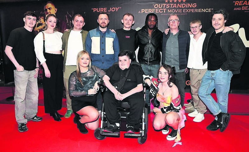 Brendan Canty and the cast at a special preview screening of Christy at the Lighthouse Cinema, Dublin. Picture: Brian McEvoy Brendan Canty and the cast at a special preview screening of Christy at the Lighthouse Cinema, Dublin. Picture: Brian McEvoy