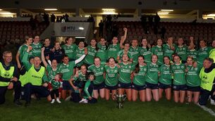 <p> Ballincollig celebrate their win over Ballygarvan at MTU Stadium. Picture: Jim Coughlan.</p> <p> Ballincollig celebrate their win over Ballygarvan at MTU Stadium. Picture: Jim Coughlan.</p>