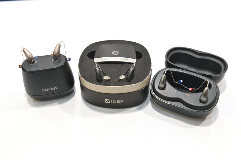 John Daly Opticians with their new audiology services.   John Daly Opticians with their new audiology services.