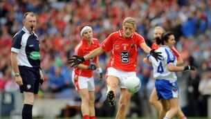 <p>Leeside legend Juliet Murphy scoring against Monaghan in the All-Ireland final at Croke Park. Picture: Eddie O'Hare</p> <p>Leeside legend Juliet Murphy scoring against Monaghan in the All-Ireland final at Croke Park. Picture: Eddie O'Hare</p>