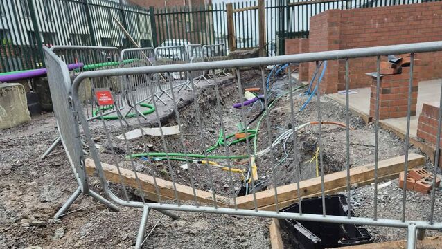 <p>Ms Gould contacted the council and the local regeneration team, and met with the contractor, the agent for Siro and TLI and was told that a cable was cut. Picture: Michelle Gould.</p> <p>Ms Gould contacted the council and the local regeneration team, and met with the contractor, the agent for Siro and TLI and was told that a cable was cut. Picture: Michelle Gould.</p>
