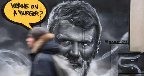 Roy Keane mural heralds opening of new burger franchise in Cork city Roy Keane mural heralds opening of new burger franchise in Cork city